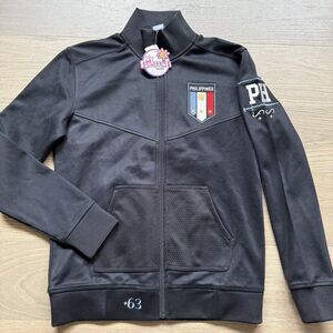 My Philippines Lifestyle Crest Jacket Women Large Full Zip Patch Embroidered